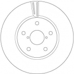 Piduriketas TRW DF6727S