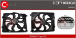 Elektrimootor,radiaatoriventilaator CASCO CEF71033GS