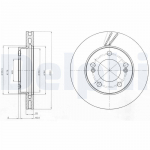 Piduriketas DELPHI BG4206