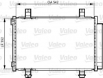 Kondensaator,kliimaseade VALEO 814219