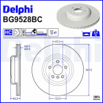 Piduriketas DELPHI BG9528BC