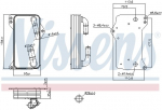 &Otilde;liradiaator, automaatkast NISSENS 91505