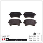 Piduriklotsi komplekt,ketaspidur ZIMMERMANN 24606.175.1