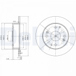 Piduriketas DELPHI BG2666