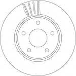 Piduriketas TRW DF6754