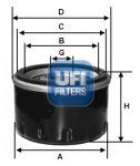 &Otilde;lifilter UFI 23.279.00