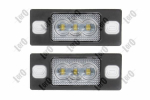 Numbrivalgustus ABAKUS L40-210-0001LED