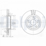 Piduriketas DELPHI BG3977