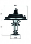Termostaat,Jahutusvedelik MAHLE TX 26 80D1