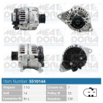 Generaator MEAT & DORIA 5510144