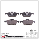 Piduriklotsi komplekt,ketaspidur ZIMMERMANN 23281.180.1