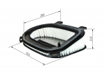 &Otilde;hufilter BOSCH F 026 400 366