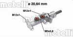 Peapiduri silinder METELLI 05-0768