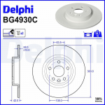 Piduriketas DELPHI BG4930C