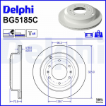 Piduriketas DELPHI BG5185C