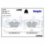 Piduriklotsi komplekt,ketaspidur DELPHI LP907