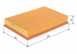 &Otilde;hufilter BOSCH 1 457 433 070