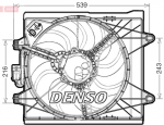 Ventilaator,mootorijahutus DENSO DER09286