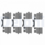 Lisakomplekt, ketaspiduriklotsid DELPHI LX0476