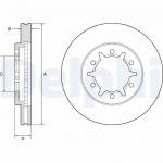 Piduriketas DELPHI BG4795C