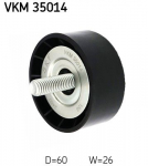 Seade-/juhtrull,soonrihm SKF VKM 35014