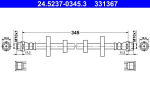 Pidurivoolik ATE 24.5237-0345.3
