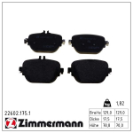 Piduriklotsi komplekt,ketaspidur ZIMMERMANN 22602.175.1