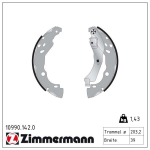 Piduriklotside komplekt ZIMMERMANN 10990.142.0