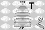 Kaitsekummikomplekt, veov&otilde;ll SASIC 1900007