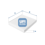 Filter,salongi&otilde;hk UFI 53.209.00