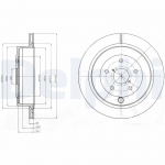 Piduriketas DELPHI BG4267