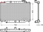 Radiaator,mootorijahutus DENSO DRM44039