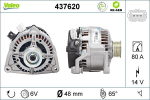 Generaator VALEO 437620