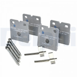 Piduriklotsi komplekt, ketaseisupidur DELPHI LP5026EV