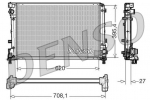 Radiaator,mootorijahutus DENSO DRM09163