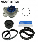 Veepump + hammasrihmakomplekt SKF VKMC 01040
