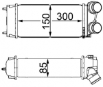 Kompressori&otilde;hu radiaator MAHLE CI 16 000S