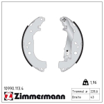 Piduriklotside komplekt ZIMMERMANN 10990.113.4