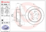 Piduriketas BREMBO 08.D568.11