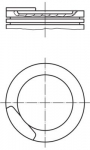 Kolvid MAHLE 011 08 11