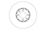 Piduriketas TRW DF6818