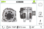 Generaator VALEO 439698