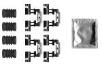 Lisakomplekt, ketaspiduriklotsid TEXTAR 82542100
