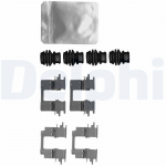 Lisakomplekt, ketaspiduriklotsid DELPHI LX0624