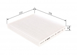 Filter,salongi&otilde;hk BOSCH 1 987 435 027