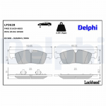 Piduriklotsi komplekt,ketaspidur DELPHI LP3628