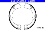 Piduriklotside komplekt,seisupidur ATE 03.0137-3059.2