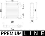 Radiaator,mootorijahutus MAHLE CR 2596 000P