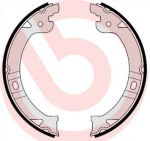 Piduriklotside komplekt,seisupidur BREMBO S 11 505