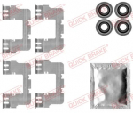 Lisakomplekt, ketaspiduriklotsid QUICK BRAKE 109-1785
